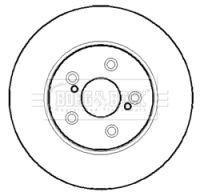 BORG & BECK Piduriketas BBD4375